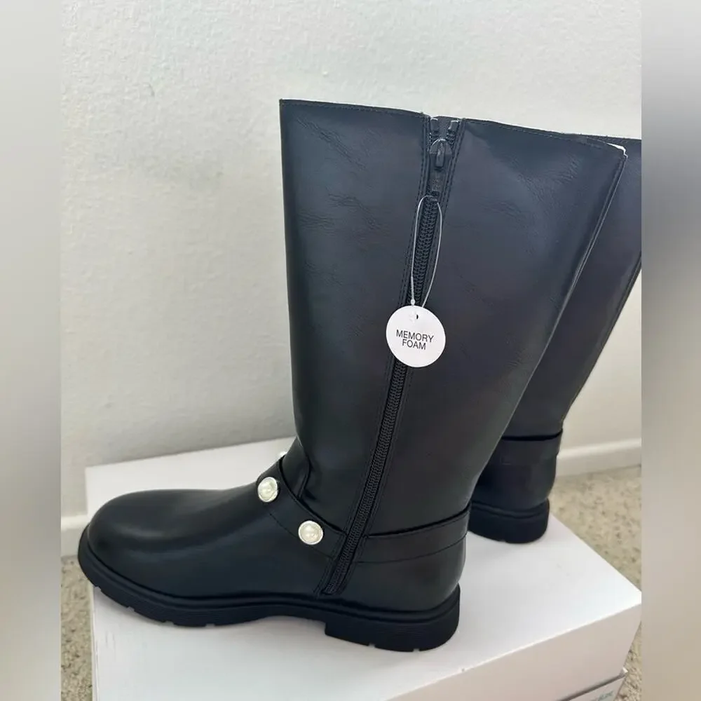 Girls Size 5 Sonoma Boots with Pearl Accents